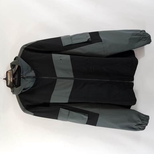 EPTM Men Green Zip Up Long Sleeve Jacket L NWT image number 1