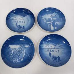 Bundle of 15 Blue & White Royal Copenhagen Plates