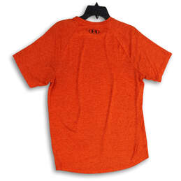 Mens Orange Heather Crew Neck Short Sleeve Pullover T-Shirt Size Medium alternative image