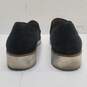Franco Sarto Black Leather Loafers Shoes Women's Size 10 M image number 4