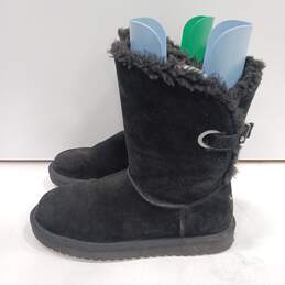 Women's Ugg Koolaburra Black Boots Size 7