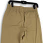 NWT Womens Tan Elastic Waist Pockets Pull-On Activewear Jogger Pants Sz XS image number 4