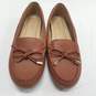 Michael Kors Leather Penny Loafers Tan 7.5 image number 6