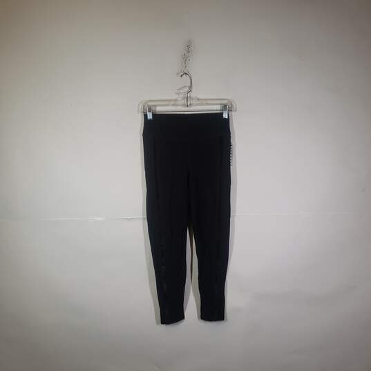 NWT Womens Elastic Waist Skinny Leg Activewear Ankle Leggings Size Small image number 1