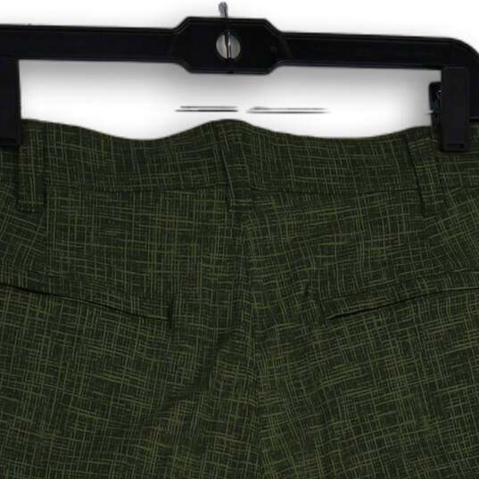 NWT Mens Green Flat Front Classic Regular Fit Takeoff Chino Shorts Size 38 image number 4