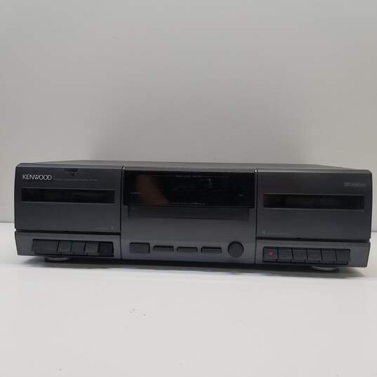 Kenwood CT-201 Stereo Double Cassette Deck Tape Player image number 1