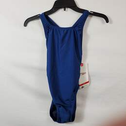 Speedo Women Blue Bathing Suit Sz 32 NWT
