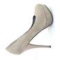 Mossimo Grey Suede High Heels Size 7.5 image number 1