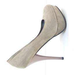 Mossimo Grey Suede High Heels Size 7.5