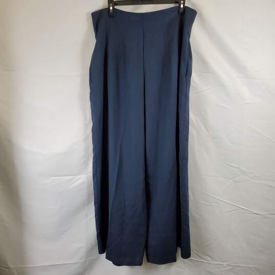 Amour Vert Women Blue Tencel Pant Sz XL NWT image number 2