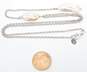 Lucas Lameth 925 Baroque Pearls Lariat Rolo Chain Necklace image number 5