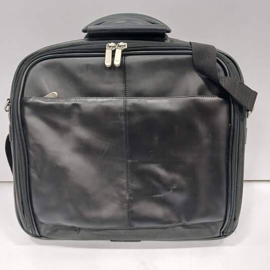 HP Leather Premium Laptop Bag w/ Luggage Tag image number 2