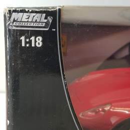2003 Metal Collection 1:18 Hot wheels Ferrari 612 Scaglietti color RED NIB alternative image