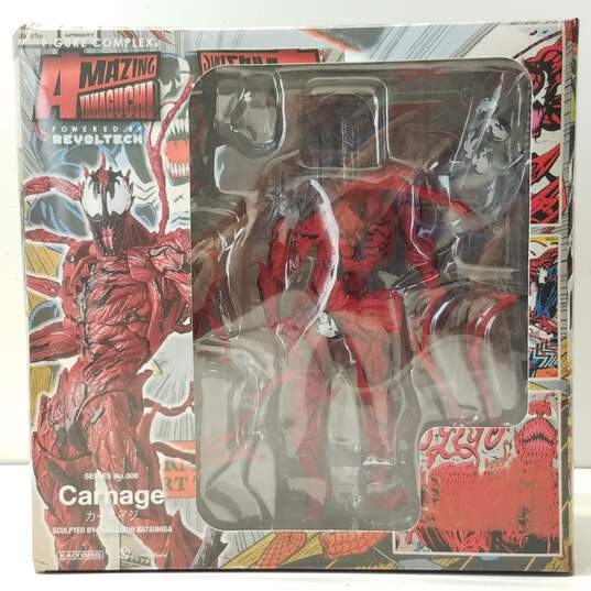 Revoltech Yamaguchi No.008 Marvel Comics Amazing Carnage Kaiyodo Japan Toy IOB image number 1