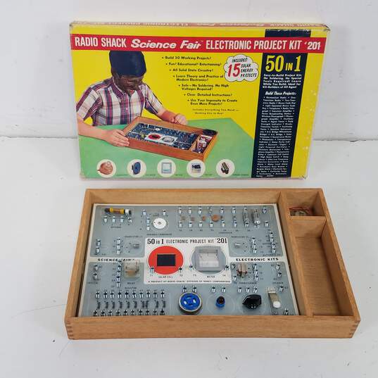 Vintage 1960’s Radio Shack Science Fair Electronic Project Kit image number 5