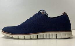 Cole Haan Zerogrand Navy Blue Wingtip Oxford Shoe Men 13 alternative image