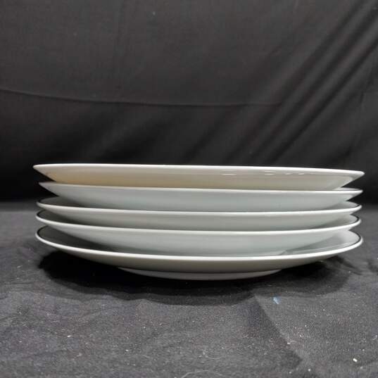 Set of 5 Noritake China Melrose Salad Plates image number 6