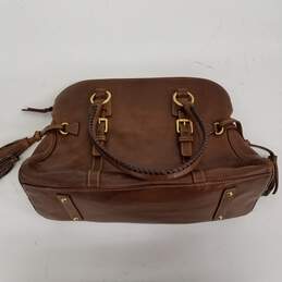 Dooney & Bourke Brown Leather Tote Bag