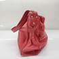 Vintage Marc Jacobs Red Leather Hobo Slouchy Shoulder Bag AUTHENTICATED image number 4