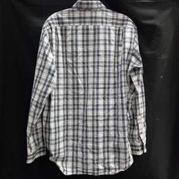 Lacoste Button Down Plaid Shirt Size 40 alternative image