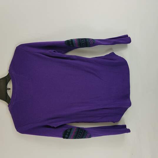 Lauren Ralph Lauren Women Purple Long Sleeve XS image number 2