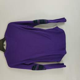 Lauren Ralph Lauren Women Purple Long Sleeve XS alternative image