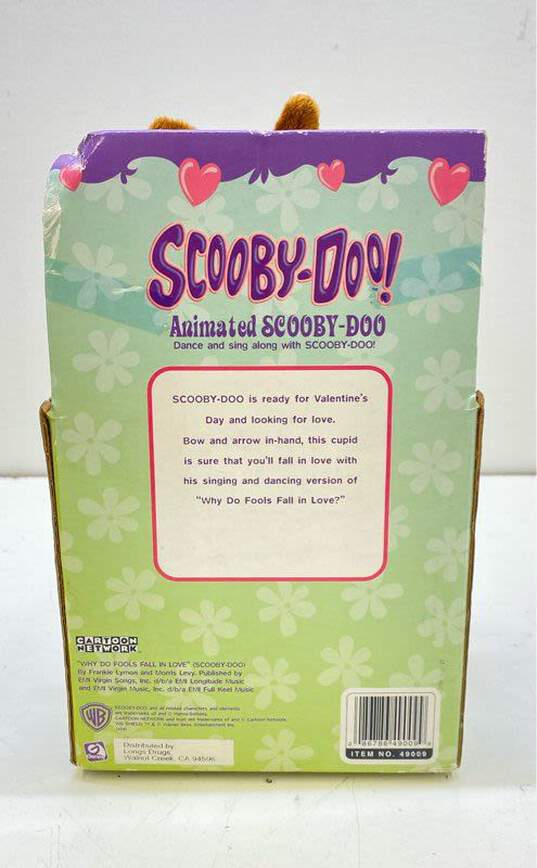 Scooby Doo Animated Cupid Sings Why Do Fools Fall In Love Valentine Plush image number 3