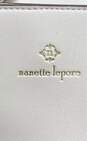 Nanette Lepore White Floral Cut Out Crossbody Shoulder Bag image number 7
