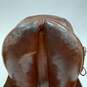 Rossi Caruso Chestnut English Leather Riding Saddle image number 5