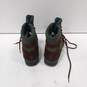 Men's Brown & Green Hiking Boots Size 7 image number 4