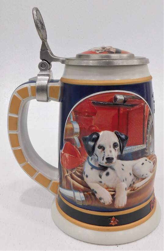Anheuser-Busch Budweiser Separated At Birth Puppies Dalmatians Stein 1999 Mug image number 1