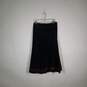 Womens Leather Pleated Regular Fit Flat Front A-line Skirt Size 2 image number 2