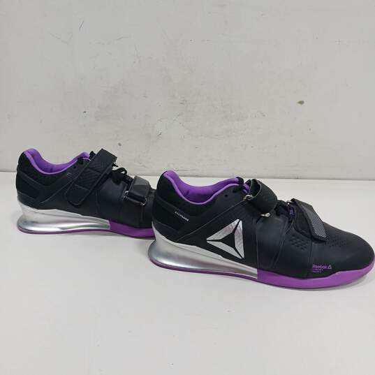 Reebok Women's Purple/Black Shoes Size 8.5 image number 4
