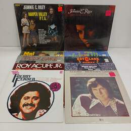 Bundle of 10 Assorted 33 1/3 RPM Vinyl Records