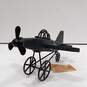Black Wood & Iron Collectible Hand Crafted Plane Model NWT image number 1