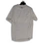 Mens White Logo Short Sleeve Crew Neck Pullover Activewear T-Shirt Size L image number 2