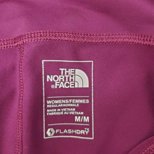 The North Face WM's Flash Dry Athletic Plum Leggings Size M image number 3