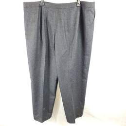 Harve Benard Women Charcoal Wool Pants Sz 26W NWT alternative image