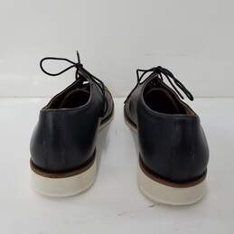 Filipe Sousa Collection Eureka Leather Oxford Loafers Black Army Green Size 44 alternative image