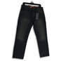 NWT Mens Gray Denim Medium Wash 5-Pocket Design Straight Leg Jeans Sz 32x30 image number 1