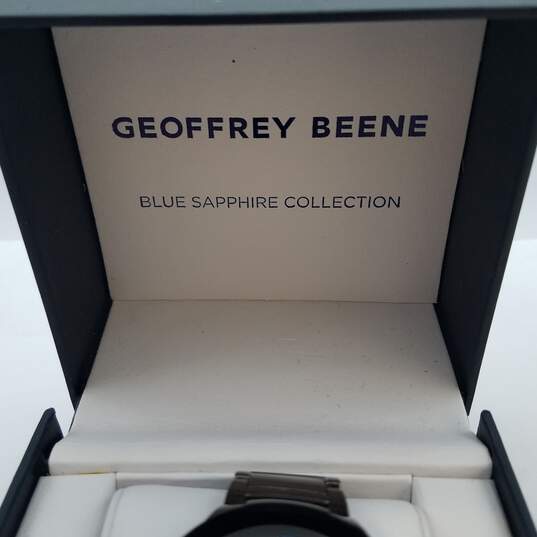 Geoffrey Beene GB8188GU 40mm Blue Sapphire Crystal Analog Watch image number 4