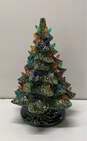 Vintage Ceramic Christmas Tree 13 inch Tall Light Up Table Top Seasonal Décor image number 2