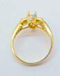 14K Yellow Gold 0.40 CTTW Diamond Ring Setting 4.5g image number 4