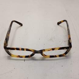 Tory Burch L.Tortoise Rectangle Eyeglasses Rx alternative image