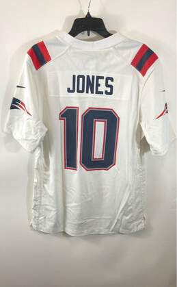 Nike NFL Patriots Jones #10 White Jersey - Size Small alternative image