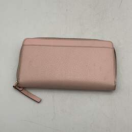 Kate Spade New York Womens Pink Gold Leather Neda Wellesley Zip-Around Wallet alternative image
