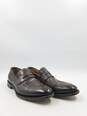 Bally Gradient Brown Penny Loafers 9D COA image number 3