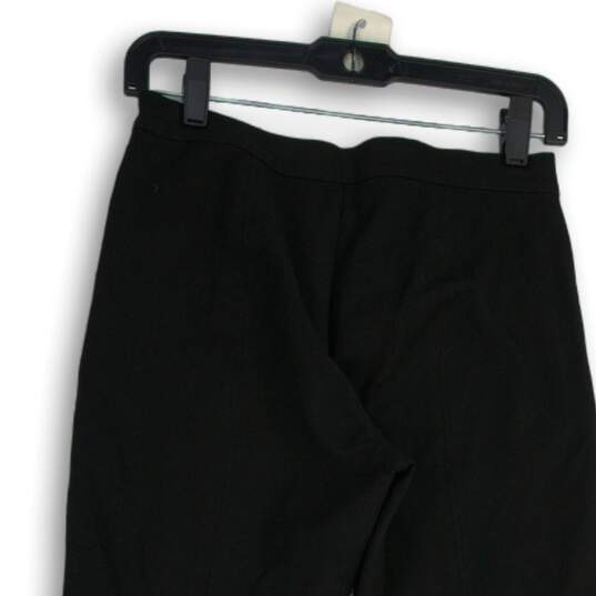 Banana Republic Womens Black Zipper Pocket Pull-On Cropped Leggings Size 4 image number 4