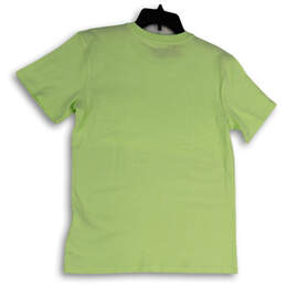 NWT Womens Green Short Sleeve Crew Neck Pocket Pullover T-Shirt Size Small alternative image