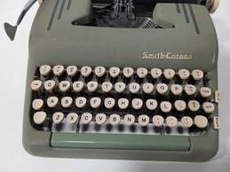 Vintage Smith-Corona Silent Super Green Portable Typewriter alternative image